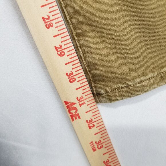 American Eagle AE Mens Skinny Jeans Size 29x32 Beige Tan Next Level Flex - Picture 10 of 11